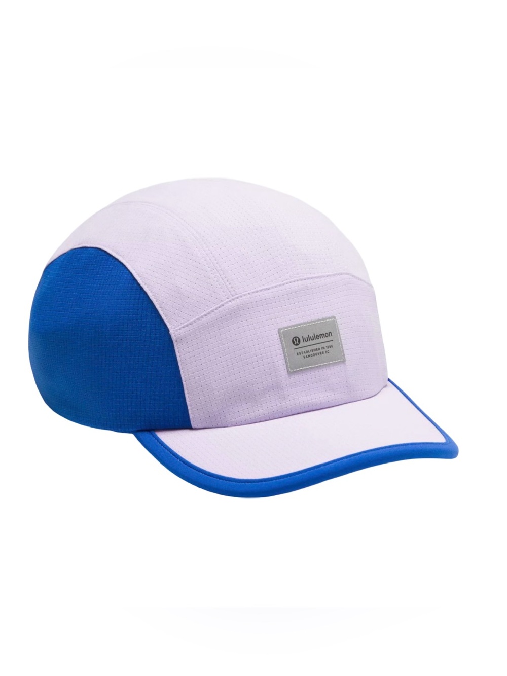 Lululemon Multi-Panel Run Hat S/M Light Purple Blue Adjustable NWT 🧢 Unisex